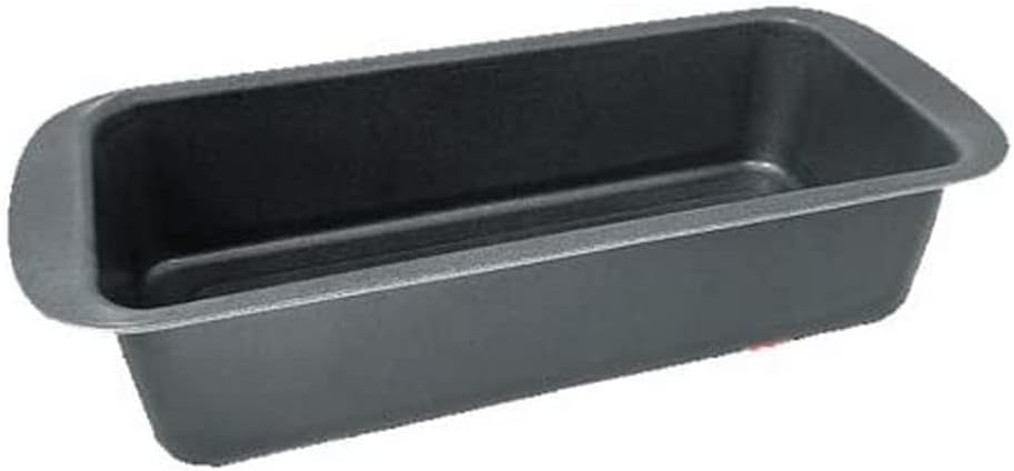 DE BUYER 4878.25 Rectangular Non-Stick Aluminium Cake Mould, 25 x 11 x 6 cm