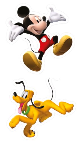 Decofun 24001 Mickey - Mini Foam Elements 2-Stück