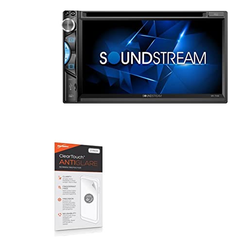 BoxWave Screen Protector Compatible with Soundstream VR-7HB Reserve - ClearTouch Anti-Glare (2-Pack), Anti-Fingerprint Matte Film Skin