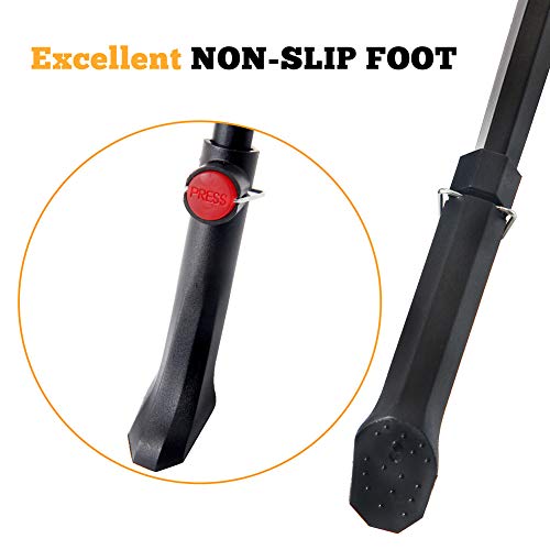 Sataway Pata de Apoyo Ajustable para Bicicleta de Aleación de Aluminio para Montaña y Adulto 24" a 28" miniatura 6