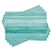 ABAKUHAUS Teal Salvamantel Set de 4 Unidades, Pascua Tema de Vacaciones, Material Lavable Estampado Decoración de Mesa Cocina, Turquesa