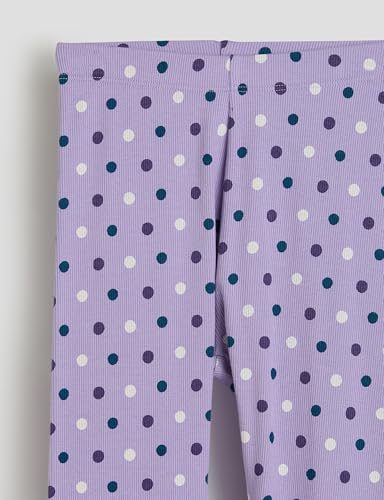 Image of Amazon Brand - Symbol Girl's Cotton Ribbed Stretchable Leggings | Ankle Length | Aged 2-14 Years