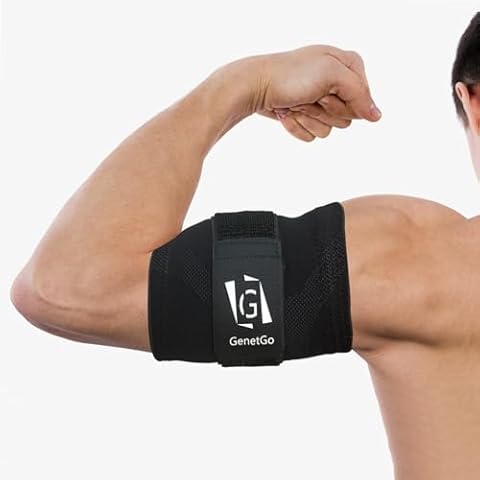 Bicep Tendonitis Brace Compression Sleeve Support,Upper Arm Brace Bicep Bands for Pain Relief,Muscle Strains and Inflammation,Bicep Compression Sleeve for Men and Women-Large Cover