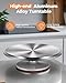 Kootek Aluminium Alloy Revolving Cake Stand 12 Inch Rotating Cake Turntable for Cake, Cupcake Decorating Supplies