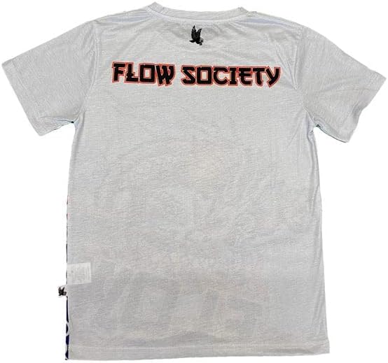 Flow Society Youth Dragon Lax Athletic Tee Shirt