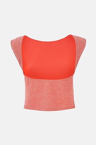 Hiccup Lurex Open-Back Blouse4