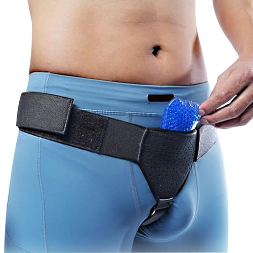 Faja para Hernia Inguinal con Almohadillas de Gel Ajustables miniatura 1
