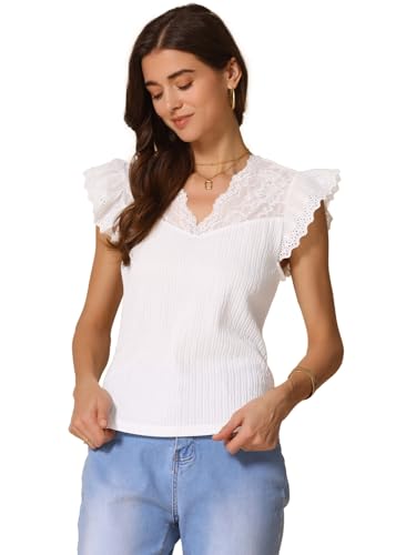 Haut en dentelle pour femme chic idéal pour vos soirées et sorties d'été