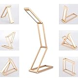 Table Lamp LED Eye Protection Table Lamp Touch Dimmable Folding USB Rechargeable Reading Desk Lamp Office Household Metal Table Light 3W Dedside Lamp (Color : Black) - Image 5