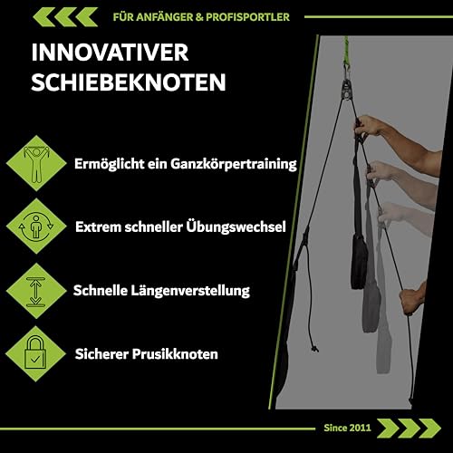 Sling-Trainer eaglefit Allround für effektives Training zu Hause