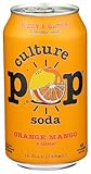 Culture Pop Soda Orange Mango & Lime Probiotic Soda, 12 FZ