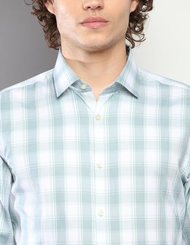 Image of Calvin Klein Department3251 Checked Slim Fit Shirt
