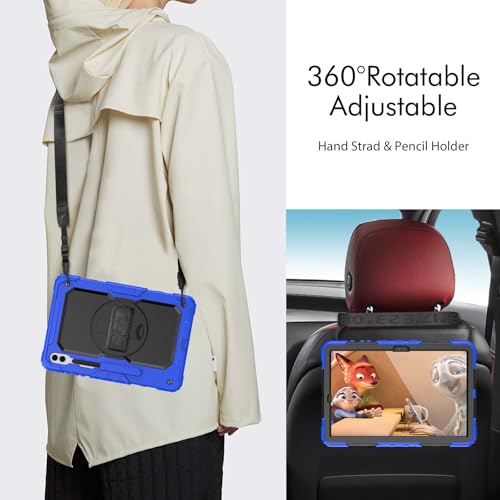 Coque Galaxy Tab S9 Plus antichoc idéale pour travailler en déplacement