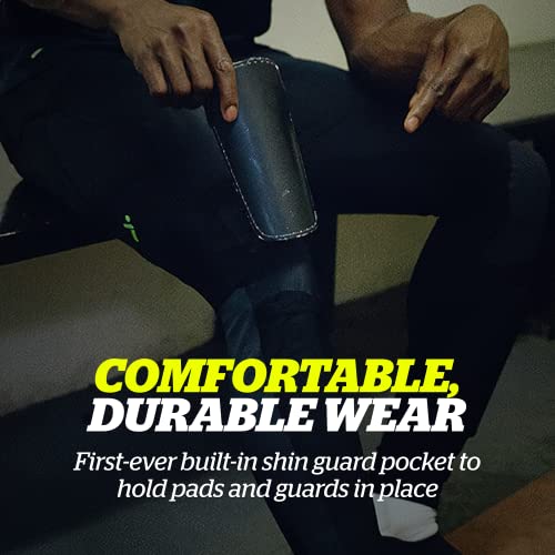 Storelli BodyShield Goalkeeper Leggings 3, High-Impact Protection, Sweat-Wicking, UV-Resistant Athletic Bottoms for Soccer4