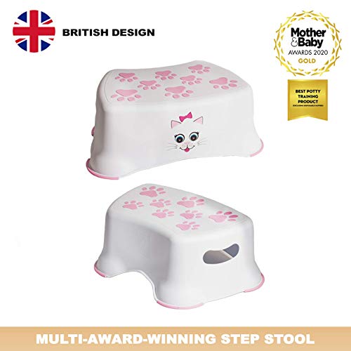 My Little Step Stool - Katze für Kleinkinder, Anti-Rutsch-Oberfläche, Toiletten-Training für Kinder, Ideal um Toilette… – Bild 3