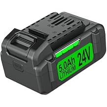 5.0Ah Battery Replacement for Flex 24V Battery FX0121-1 Compatible with Flex 24V Power Tools FX204-2B FX3171A-1C FXM403-2G FX5471-Z