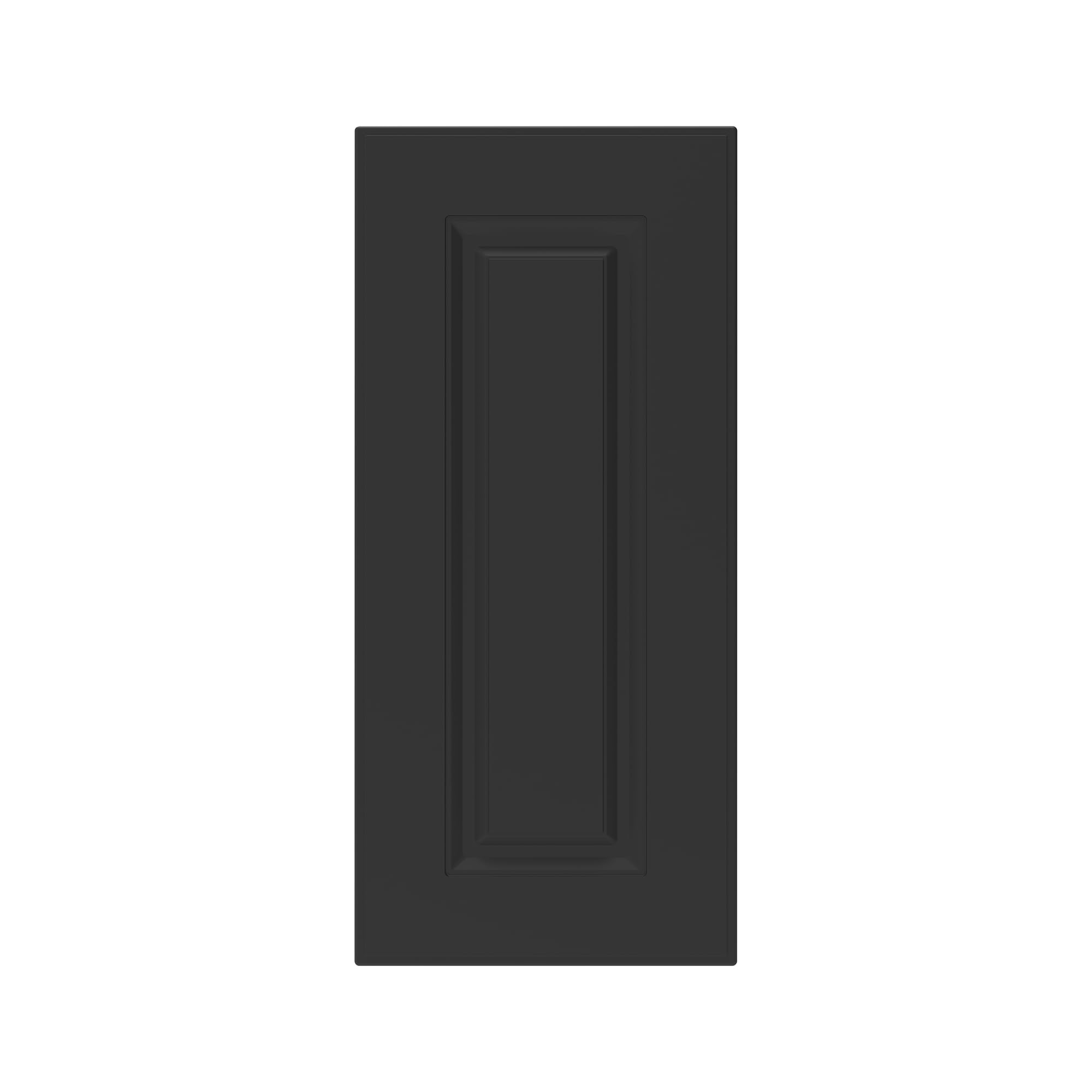 Built-in Cabinet Doors - Cabinet Replacement Doors for Kitchen, Living Room, Bedroom, Bathroom - 29 Inch High (Black, 13.25 Inch Wide)