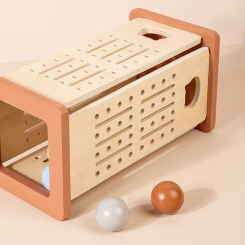 Juego de palitos de madera, juego 2 en 1 de torre de equilibrio, juego educativo Montessori miniatura 5
