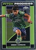 2023 TOPPS CHROME MAJOR LEAGUE SOCCER #4 OBED VARGAS SEATTLE SOUNDERS FC SOCCER OFFICIAL TRADING CARD OF SOCCER