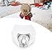JFG RACING White Universal Headlight Head Lamp Light Fairing Street Fighter Mask Day Running Light For For Honda Yamaha Suzuki Kawasaki