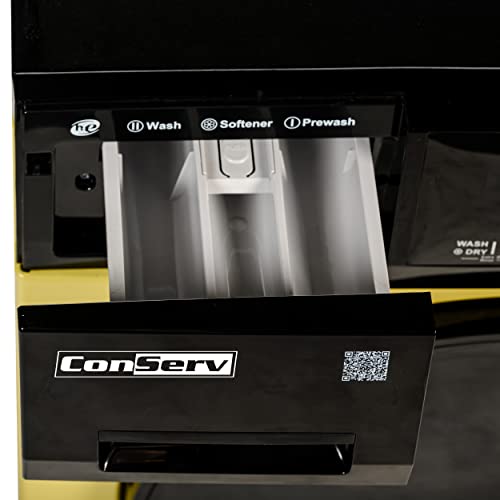 Conserv 18Lbs Compact All-In-One Combo Washer Dryer-Vented/Ventless Dry-Version3 (Yellow Black) #TOP7
