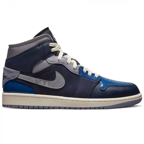 Nike - Air Jordan 1 Mid SE Craft Obsidian - DR8868400 - Farbe: Blau - Gr&ouml;&szlig;e: 43 EU
