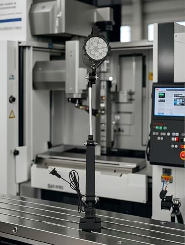 Led luz de trabajo impermeable de 18W para entornos con fluidos CNC 6