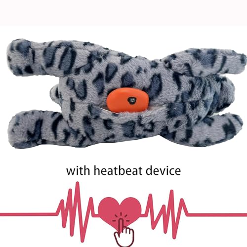 Peluche battement de coeur pour chien et oreiller anti stress - 7