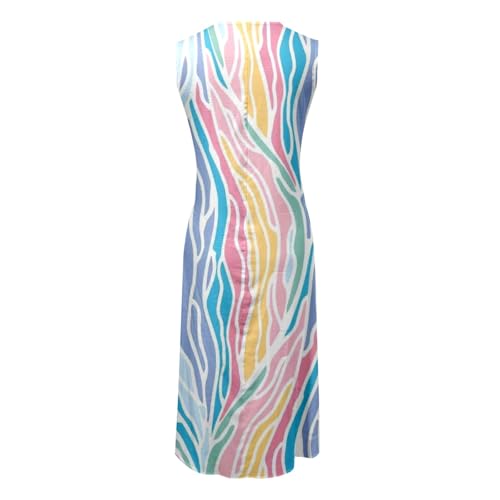 Robe d'été contre la chaleur avec imprimé floral chic