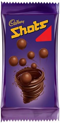 Cadbury Dairy Milk Chocolate Shots, 16.2G (Pack of 40), 648 Gram