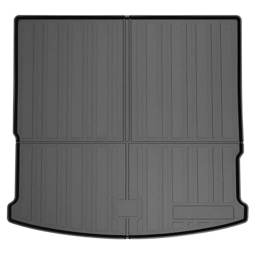 Mixsuper Cargo Liner for 2020-2025 Volkswagen Atlas Cross Sport, Only for 5 Passenger Models, All Weather Cargo Mat Rear Trunk Liner Tray Black