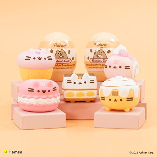 Hamee Pusheen the Cat Cute Water Filled Surprise Capsule Squishy Toy [Series 3] [Pusheen Café] [Birthday Gift Bag, Party Favor, Gift Basket Filler, Stress Relief Toy] – 1 Pc. (Mystery – Blind Capsule) - Thumbnail 7