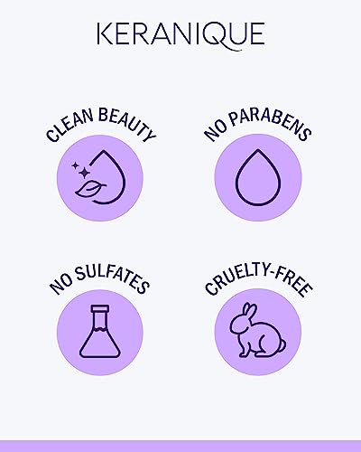 Keranique Volumizing Conditioner For Women - Best For Fine, Thin, & Brittle Hair - Sulfate-Free, Good For Color Treated Hair - Nourishing Volume Thickening Conditioner With Keratin For Thinning Hair #TOP7