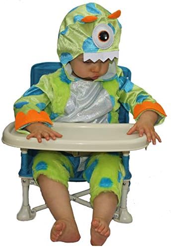 Baby Booster Seat + Tray | Folding Travel Chair | Camping, Picnics, Grandma?s | Travel High Chair