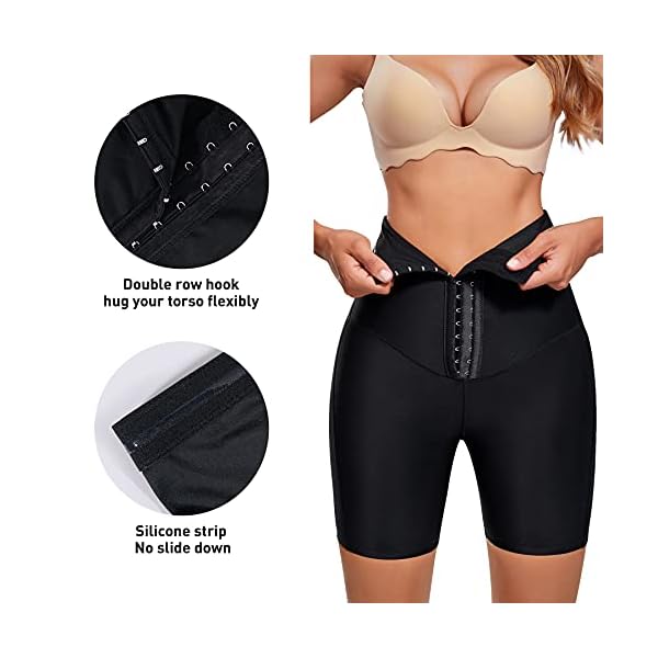 JOSERGO Shapewear for Women Tummy Control Panties Butt Lifter Body Shaper High Waist Trainer Thigh Slimmer Shorts