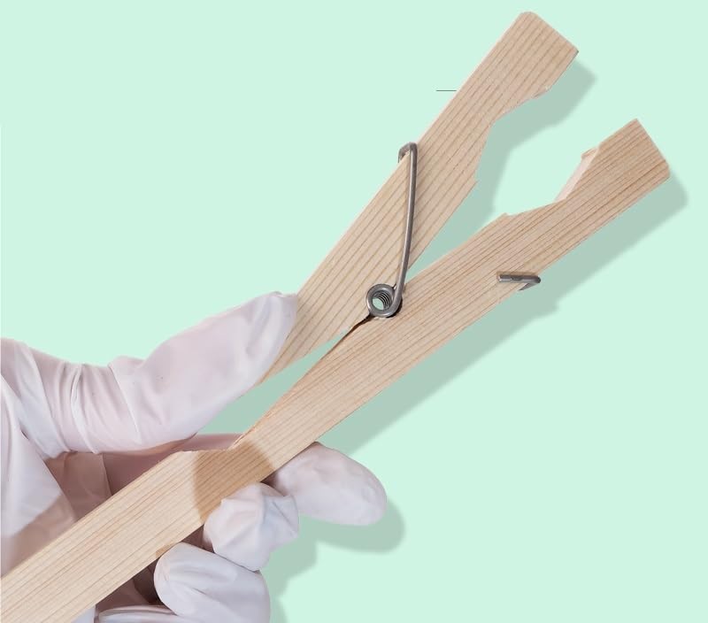 Pinzas de Madera for Tubos de ensayo for Equipos experimentales y Tubos de ensayo de Vidrio.(Wooden Test Tube clamp)