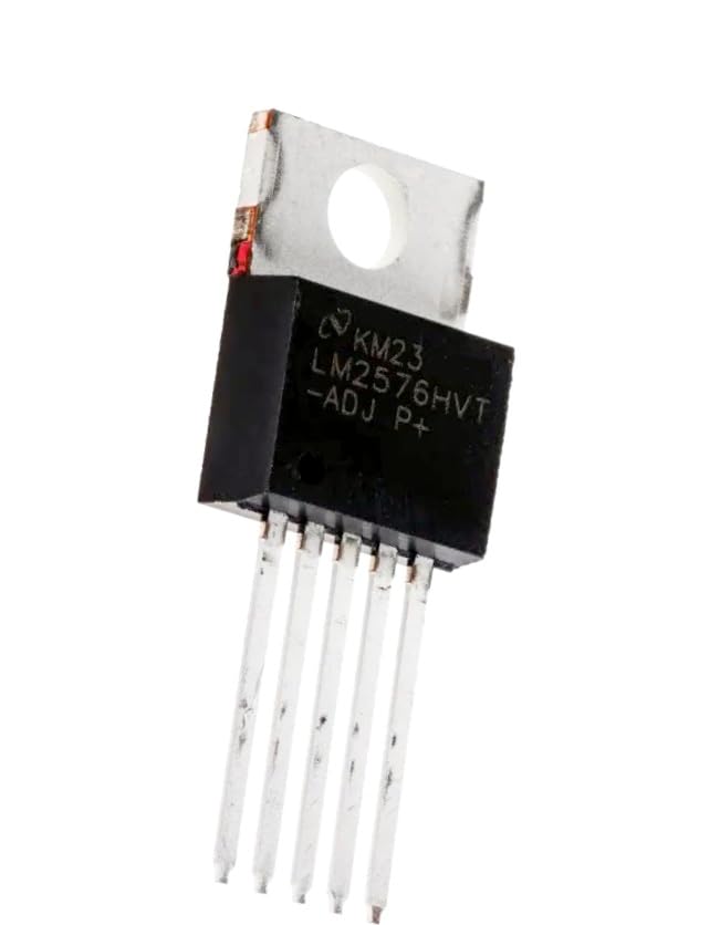 LM2576HVT-ADJ High Voltage Input Upto 60 Volt 3 Amp Wide Input DC to DC Buck Conveter TO-220 5 Straight Pin Package-image-5