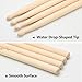 BestSounds 3 Pairs Drum Sticks 5A Maple Wood Drumsticks, Wood Tip for Adults Kids and Beginners (three pairs)