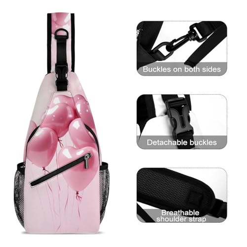 Mochila tipo sling para senderismo y uso casual miniatura 3