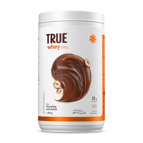 True Source True Whey (837G) - Hidrolisado E Isolado - Sabor Chocolate C/Avelã
