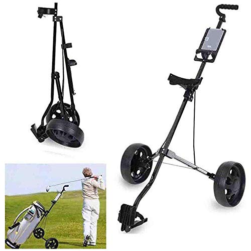 SYue Carrello da Golf Carrello da Golf Carrello da Golf a 2 Ruote Carrello da Golf in Alluminio Pieghevole con segnapunti per...