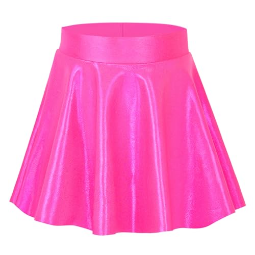Image of Gnainach Girls Skorts High Waist Athletic Skirts with Shorts Stretchy Activewear for Teens Kids Performance Tennis