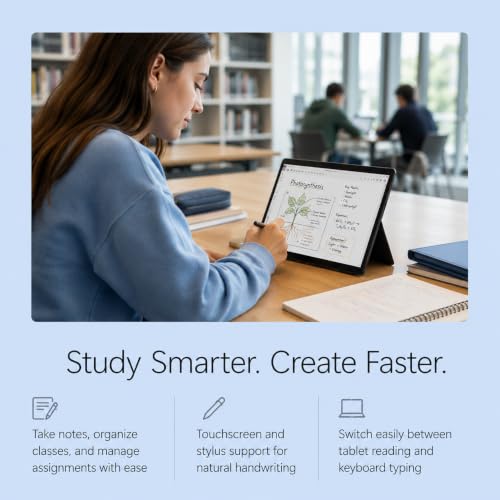 Image of Microsoft Surface Pro 2026, 13 inch 2-in-1 Laptop Tablet (12th Gen), 3K 120Hz Touchscreen, Snapdragon X2 Plus AI Copilot+ PC, Wi-Fi 7, USB4, 16GB RAM, 512GB SSD, KB, Pen, MS365, Windows 11, Platinum