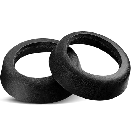 Photect 2 Stück Ledermanschetten Kolbenmanschetten für Wasserpumpen für Schwengelpumpe Typ 75 (Schwarz, Typ 75)