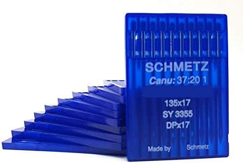 100 Organ Titanium 135X7PD #22 Sewing Machine Needles 135X5PD, DPX5PD, 134 (R)