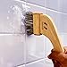 All-Natural Grout Brush Set | Wooden Cleaning Brush for Tile and Floor | Durable Floor Scrubber for Bathroom and Kitchen | Eco-Friendly Household Cleaning Tools – Pack of 2