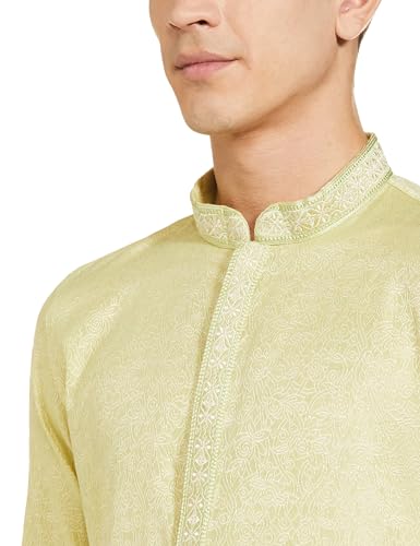 Image of Manthan Art Silk Casual Kurta for Men