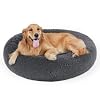 Dog Bed Cat Calming Bed Faux Fur Pillow Pet Donut Cuddler Round Plush Bed for Large Medium Small Dogs and Cats
