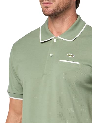 Image of Lacoste Men's Classic Fit Pocket Accent L.12.12 Polo Shirt