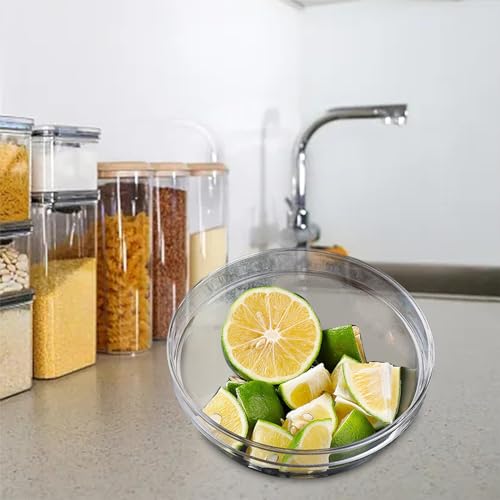 Transparent Acrylic Material Lightweigh Large Mixing Bowl for Fruits Salads - image 6